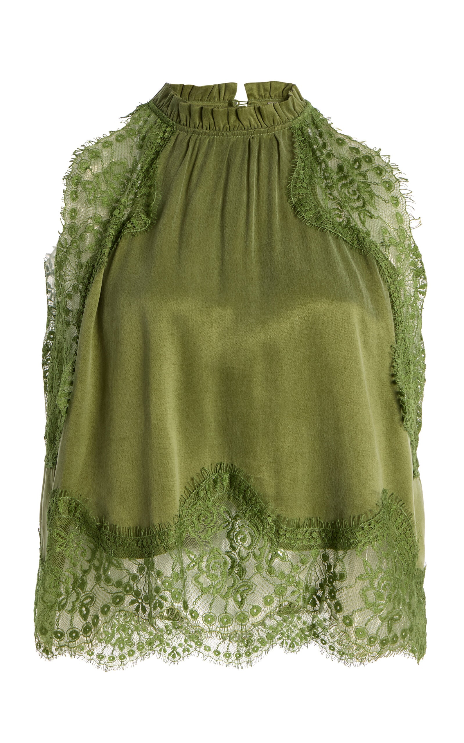 Elevate your wardrobe with the Visions Lace Top by Third Form, where delicate craftsmanship meets contemporary style. This stunning piece features intricate lace detailing that flatters your silhouette while maintaining an air of sophistication. Perfect for layering or wearing solo, it transitions effortlessly from day to evening occasions. The breathable fabric ensures comfort throughout the day, while the timeless lace design guarantees you'll reach for it again and again. 