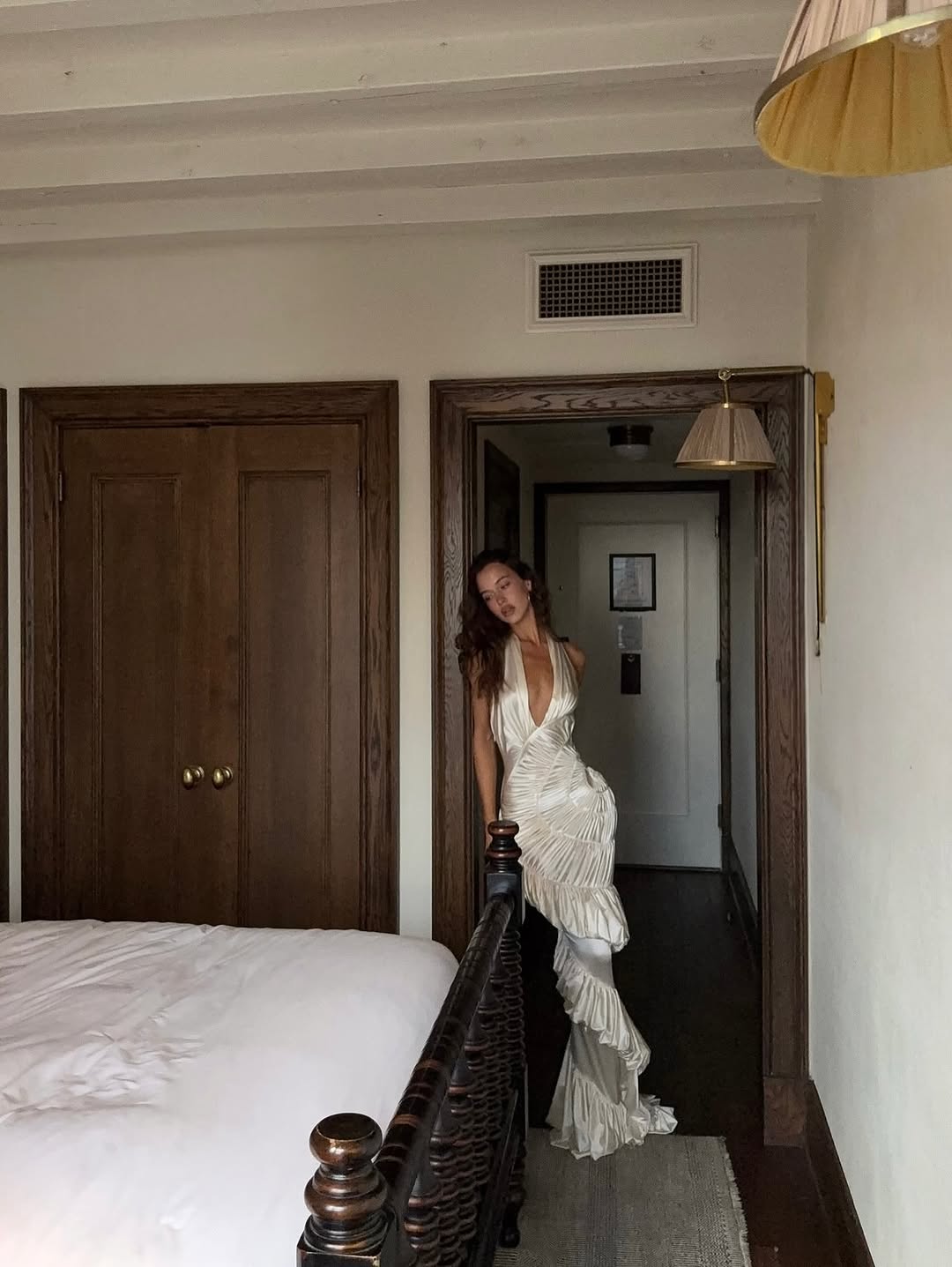 The Ammonite Gown by Datt merges sophisticated style with everyday wearability. Its luxurious soft mesh fabric creates a graceful silhouette that moves with you, while the strategic side zip eliminates the struggle of getting dressed. Paired with a dedicated bikini lining, this gown delivers the confidence of complete coverage beneath an undeniably elegant exterior. Perfect for those moments when you refuse to compromise between comfort and looking absolutely stunning.