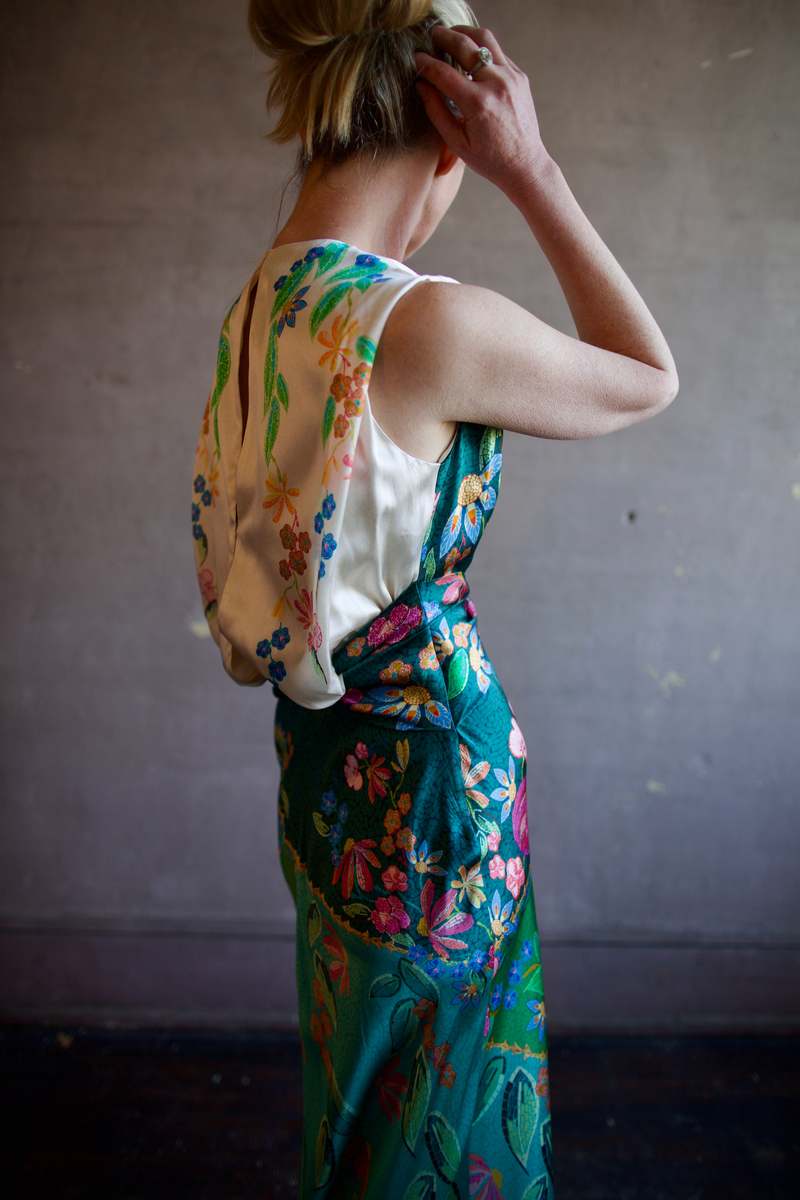 Elevate your style with the Gwen Dress in Terrazzo by Saloni, designed with a flattering twist waist that enhances your silhouette. The classic crew neckline and straight skirt create a sleek, sophisticated look perfect for any occasion. This dress blends modern elegance with comfortable wear, making it an effortless choice to stand out gracefully.