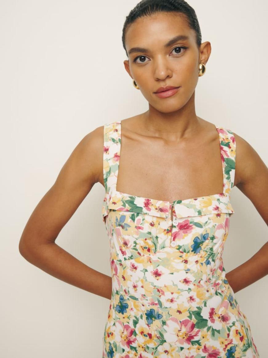 reformation tancy midi dress Reformation Tancy Midi Dress