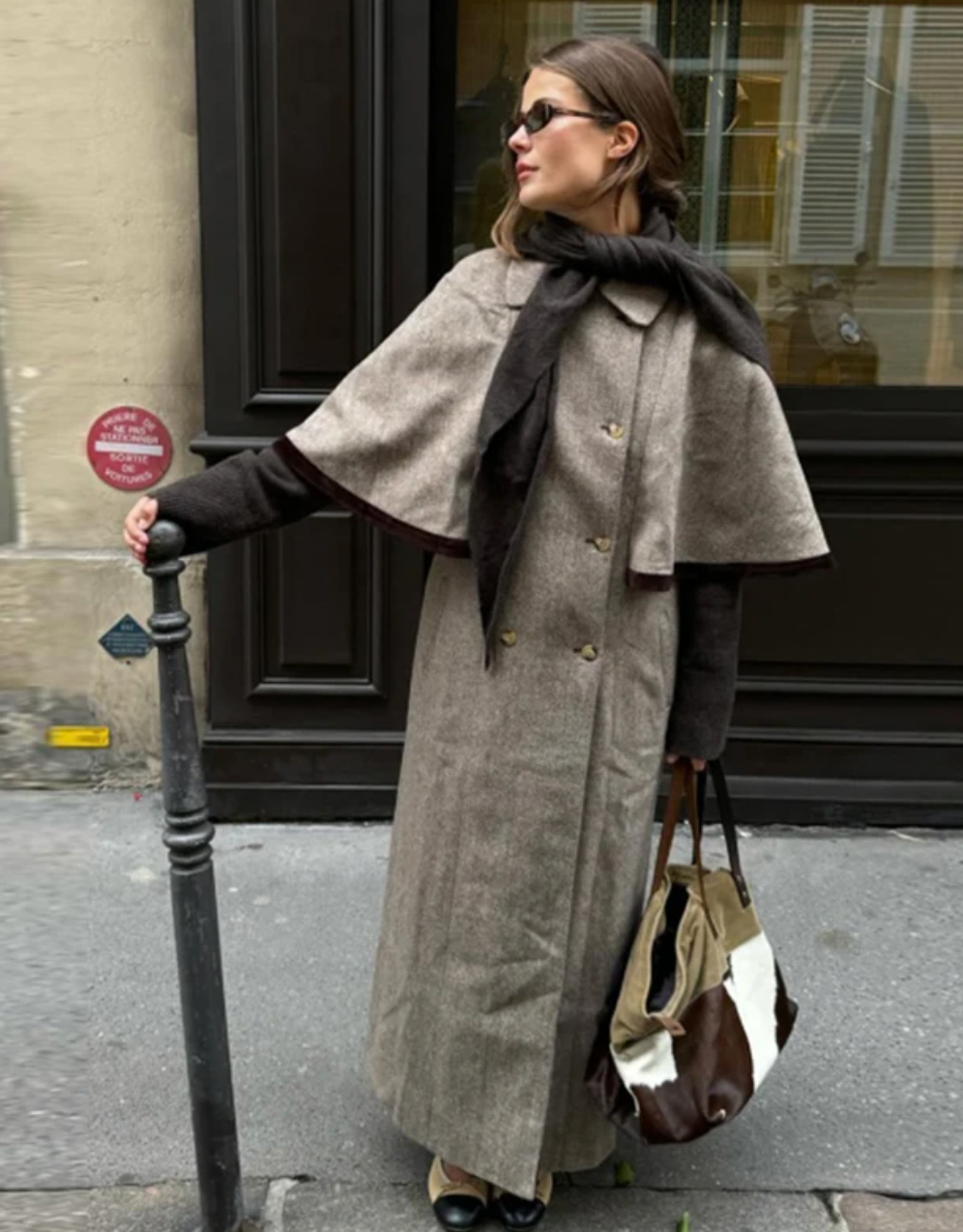 Experience timeless elegance with the Brynne Coat, crafted from a cozy wool blend for warmth and durability. Its maxi trench style features a stylish cape overlay, creating a relaxed fit that layers effortlessly over your favorite outfits. Designed to keep you comfortable on crisp autumn days, this coat blends vintage charm with contemporary flair, making it an indispensable piece for elevating your wardrobe with sophistication and comfort.