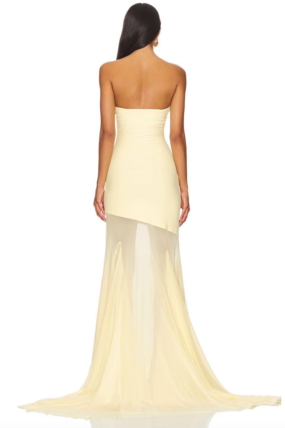 The Dahlia Dress by Deme Gabriella combines effortless elegance with modern design details. Featuring a comfortable pull-on silhouette, this piece pairs a structured midweight jersey bodice with delicate mesh contrast accents for visual interest. The intentionally sheer skirt creates an alluring, layered look that transitions beautifully from day to evening. Partially lined for practical comfort, this dress delivers sophisticated style without compromise.