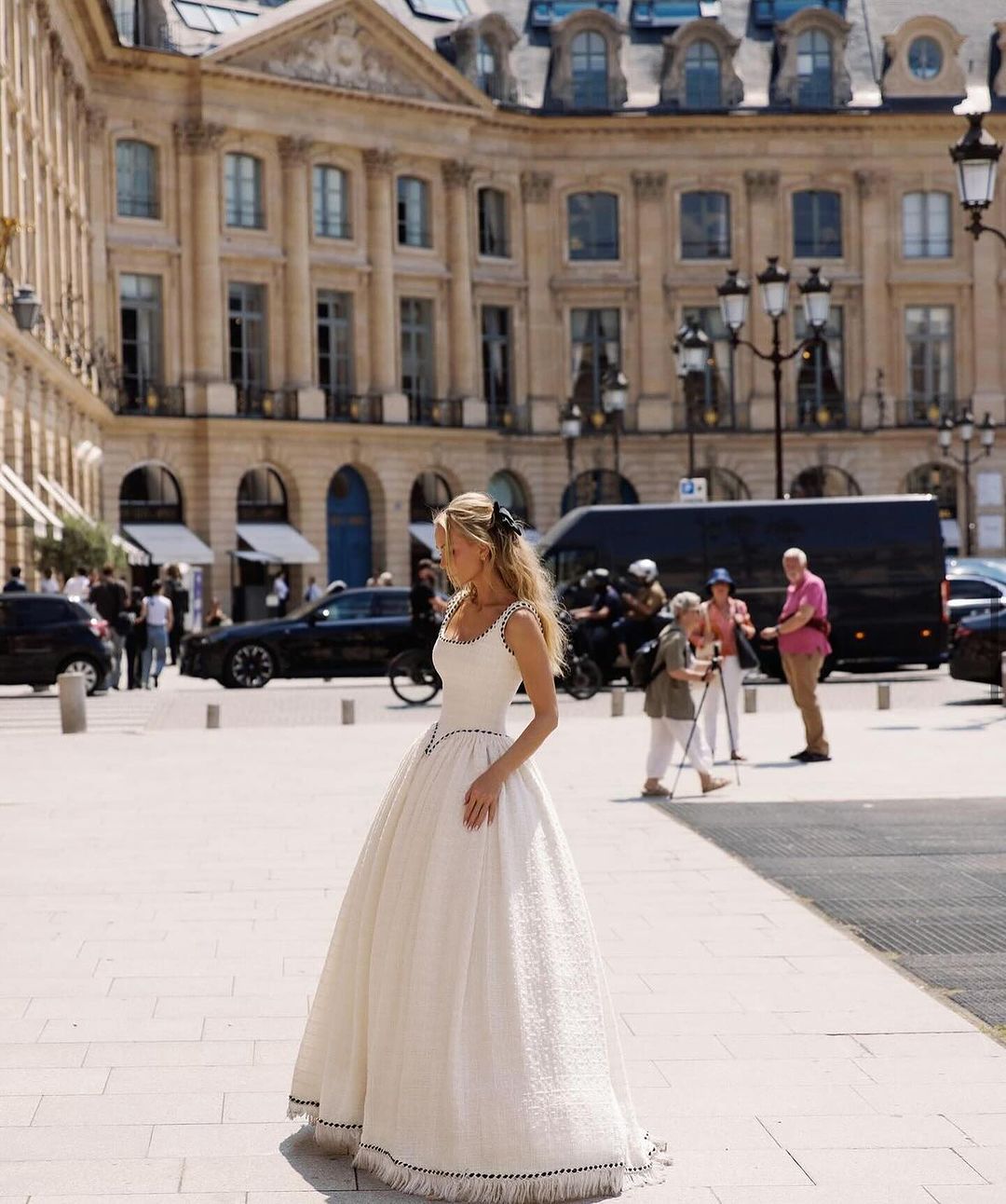 Indulge in the alluring beauty of the Angelique Gown. This exquisite bridal gown exudes elegance and sexiness with its chic parisian design and corset bodycon silhouette. The strapless neckline adds a touch of sophistication to this must-have dress for any bride.