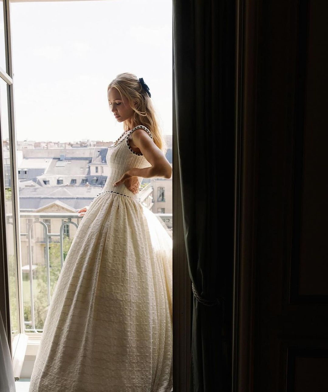 Indulge in the alluring beauty of the Angelique Gown. This exquisite bridal gown exudes elegance and sexiness with its chic parisian design and corset bodycon silhouette. The strapless neckline adds a touch of sophistication to this must-have dress for any bride.