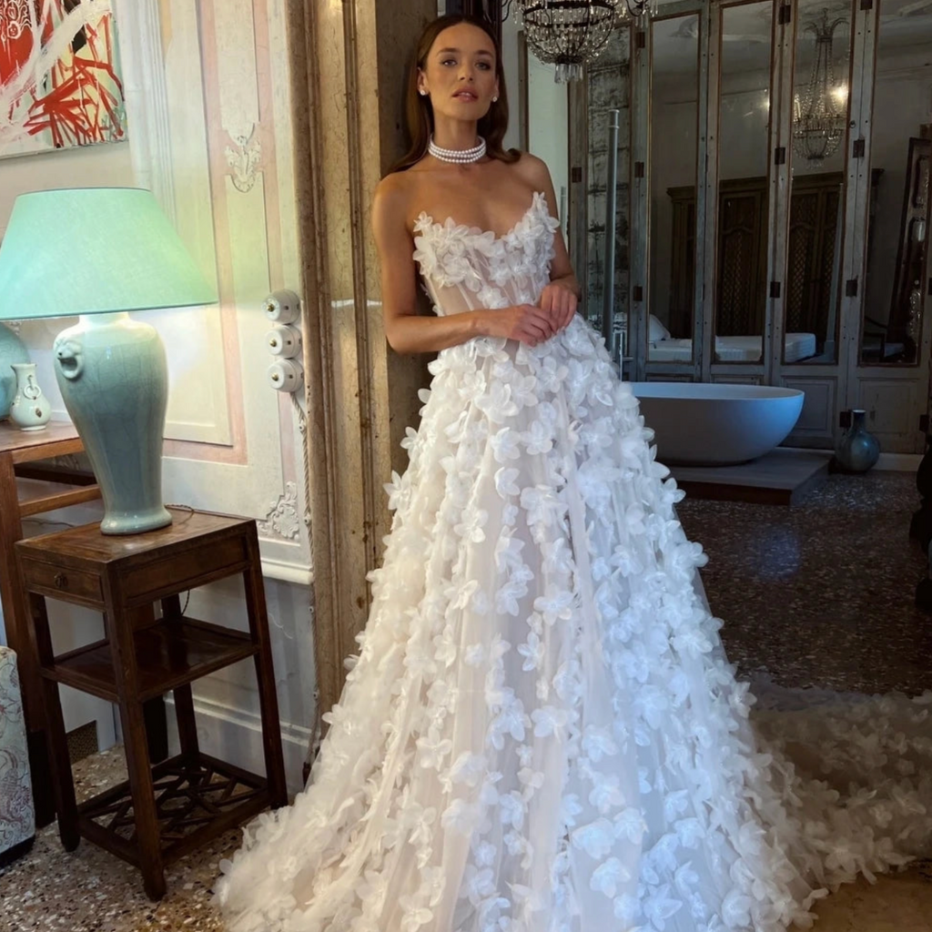 Mirabelle Rhinestone Embellished Gown