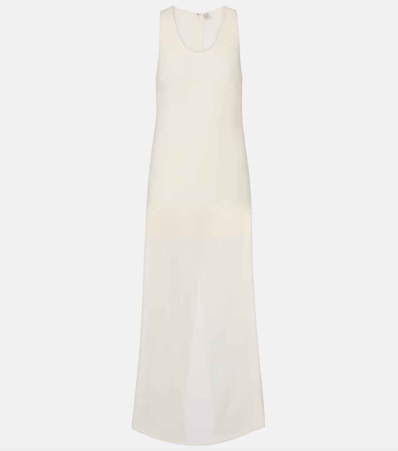 Embrace effortless elegance with this Cotton and Silk Maxi Dress from Toteme. Featuring a blend of soft cotton and luxurious silk, its semi-sheer top layer adds a subtle, modern allure. Designed as a contemporary uniform piece, this dress elevates your wardrobe with timeless style and refined comfort, perfect for defining your dress code with confidence.