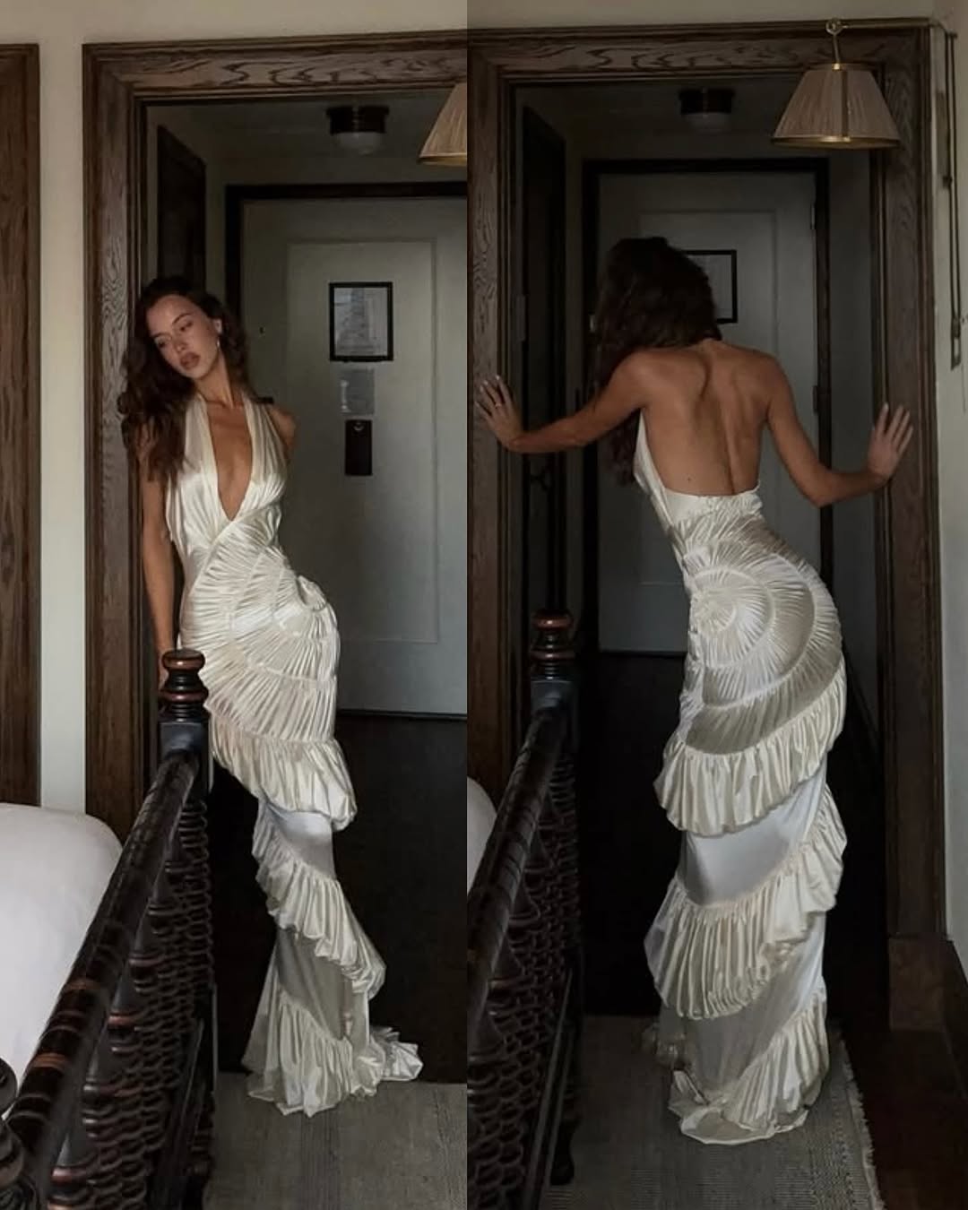 The Ammonite Gown by Datt merges sophisticated style with everyday wearability. Its luxurious soft mesh fabric creates a graceful silhouette that moves with you, while the strategic side zip eliminates the struggle of getting dressed. Paired with a dedicated bikini lining, this gown delivers the confidence of complete coverage beneath an undeniably elegant exterior. Perfect for those moments when you refuse to compromise between comfort and looking absolutely stunning.