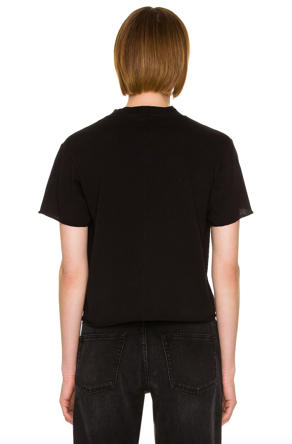 The Fedrino Top from The Row is crafted from soft slub jersey fabric, giving it a relaxed and slightly textured feel. Featuring raw cut sleeves and a raw hem, it adds an effortlessly cool, undone vibe to your casual look. Perfect for those who love playful, easygoing style with a twist.