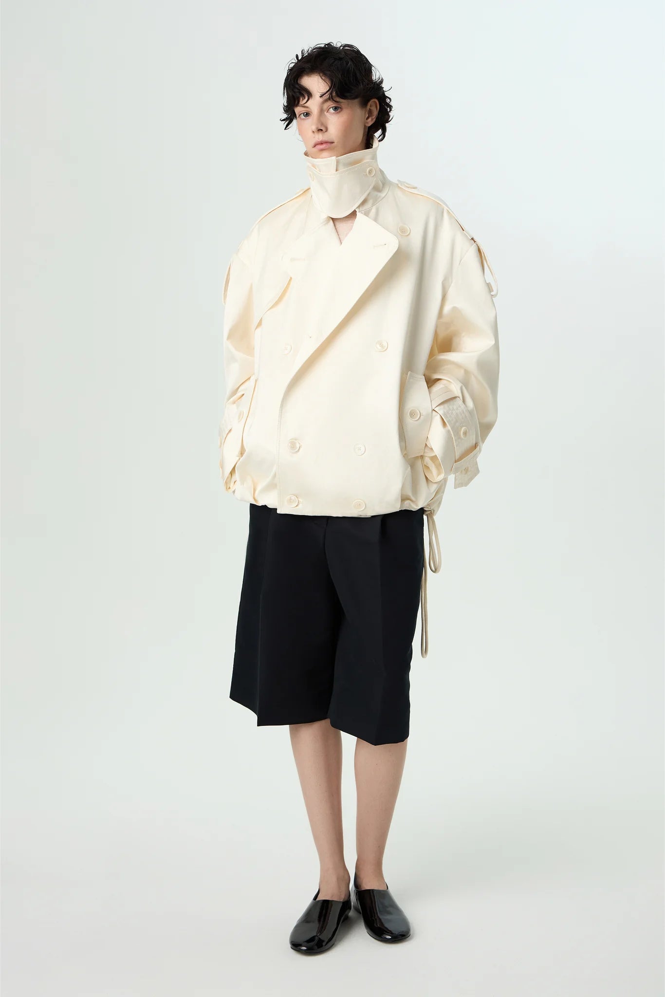 The Pentimento Trench Coat offers a timeless design that embraces change and evolution, much like the artistic concept it’s named after. Crafted with thoughtful details that adapt to your style, this coat transforms your look effortlessly while providing comfort and sophistication. Make a statement by wearing a piece that celebrates thoughtful reinvention and enduring elegance.