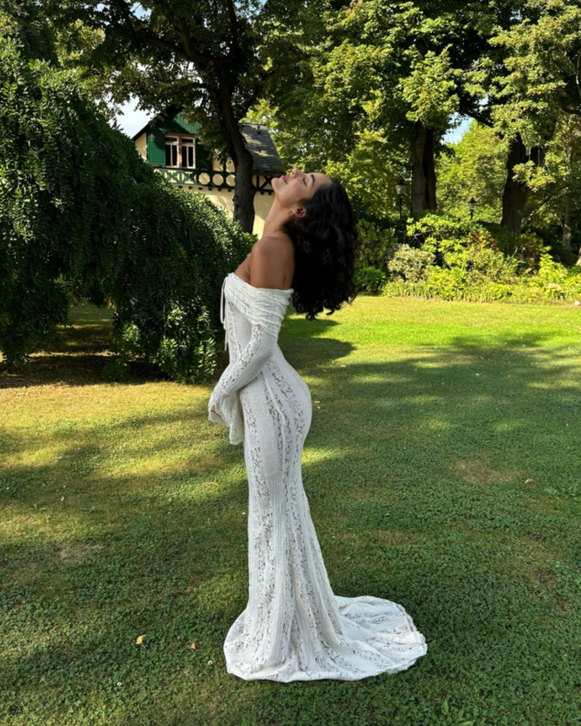 Indulge in luxury with the Belle Maxi Dress. This elegant piece features a vintage cream floral lace design, showcasing a delicate and sophisticated off shoulder style. Perfect for making a statement at any event, this maxi dress radiates beauty and exclusivity. Elevate your wardrobe with this timeless and refined piece.