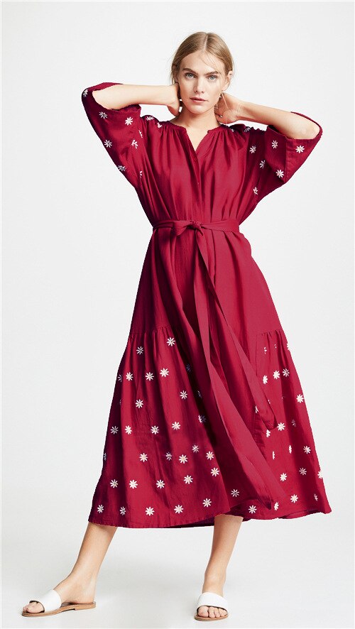 Robe Ardene Neuve Avec étiquette - Taille L (40), Motif Floral, Bretelles Réglables, Style évasé