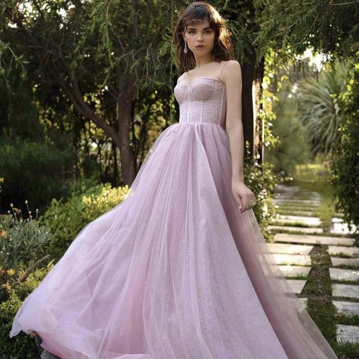 Look ravishing at your next special event in this Leti Robe. Its alluring forest-mermaid design is adorned with sparkling accents that will make you shine. Embrace your inner goddess with this gorgeous gown.